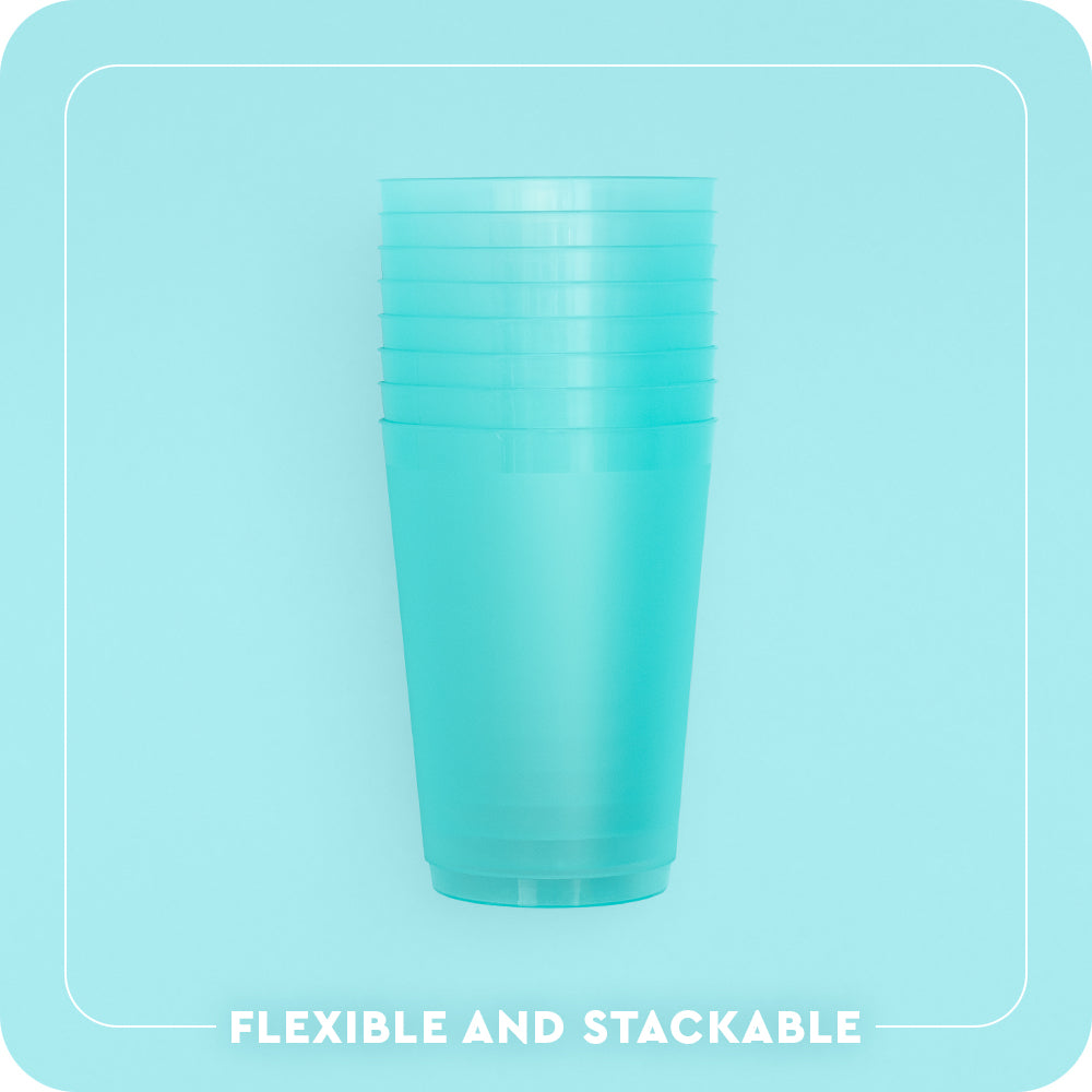 Tailgates in Austin Frost Flex Cup 20oz (Set of 8)