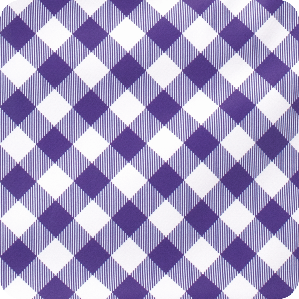 Gameday Gingham Purple + Yellow Lunchi Lunch Bag