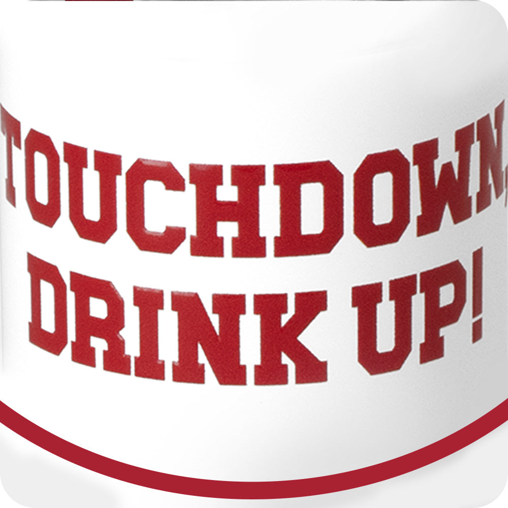 Touchdown Crimson Swig Shot 2oz