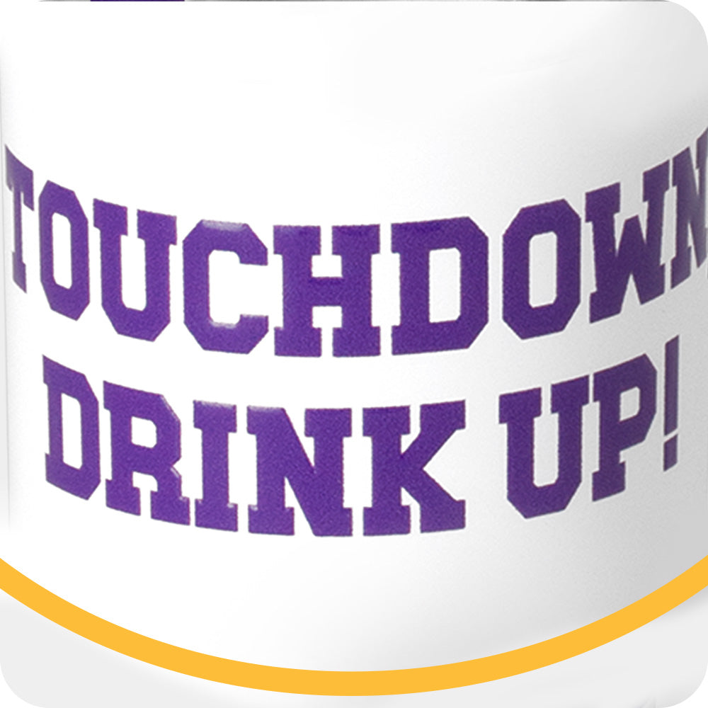 Touchdown Purple + Yellow Swig Shot 2oz