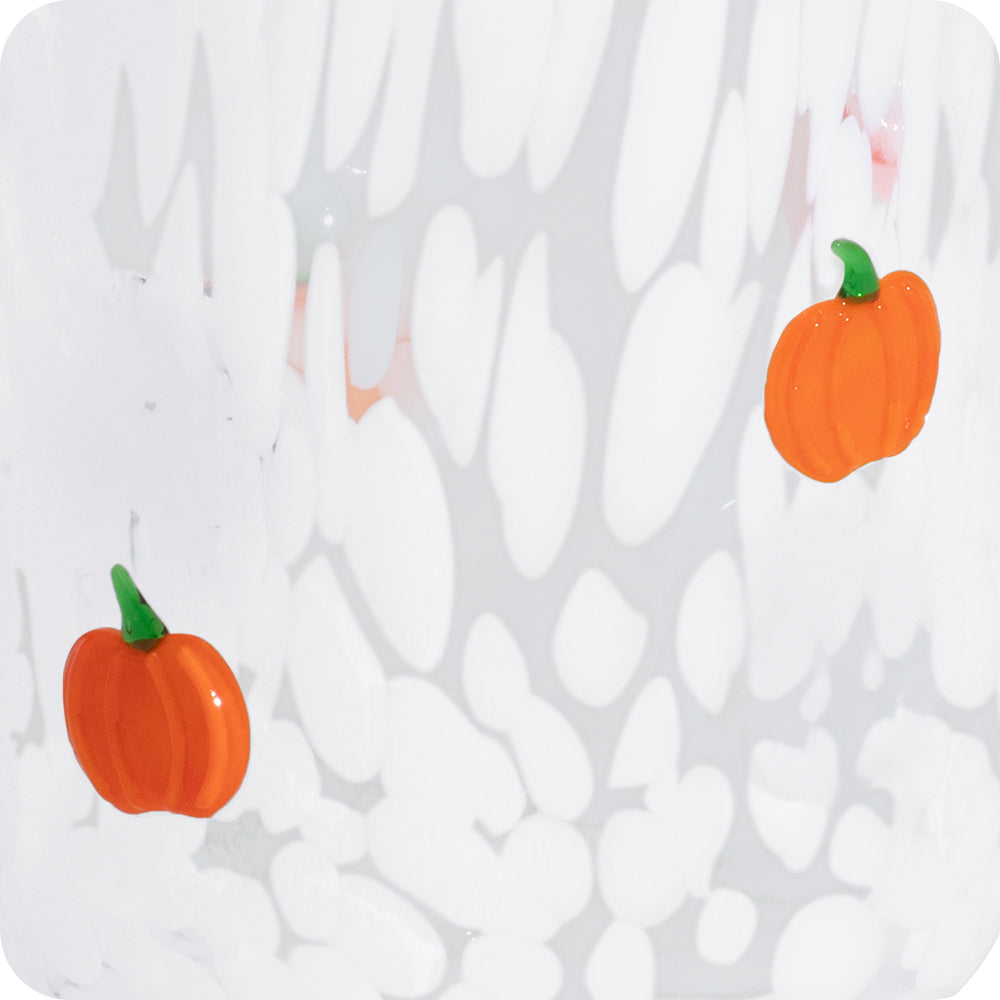 Pumpkin Charm Wine Glass 17oz