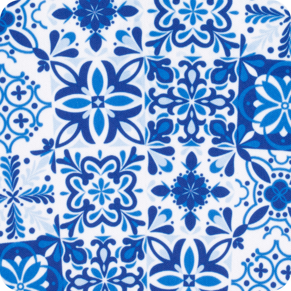 Indigo Tiles Large Iced Cup Coolie