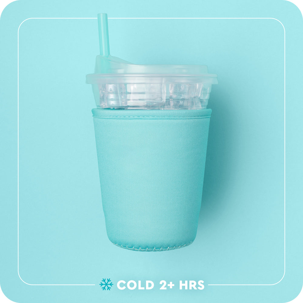 Gameday Gingham Crimson Small Iced Cup Coolie
