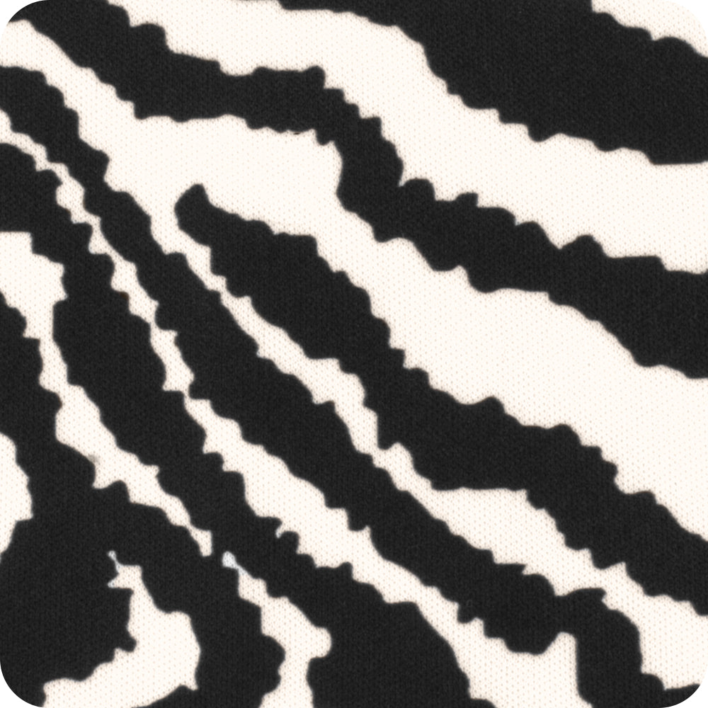 Zebra Medium Iced Cup Coolie