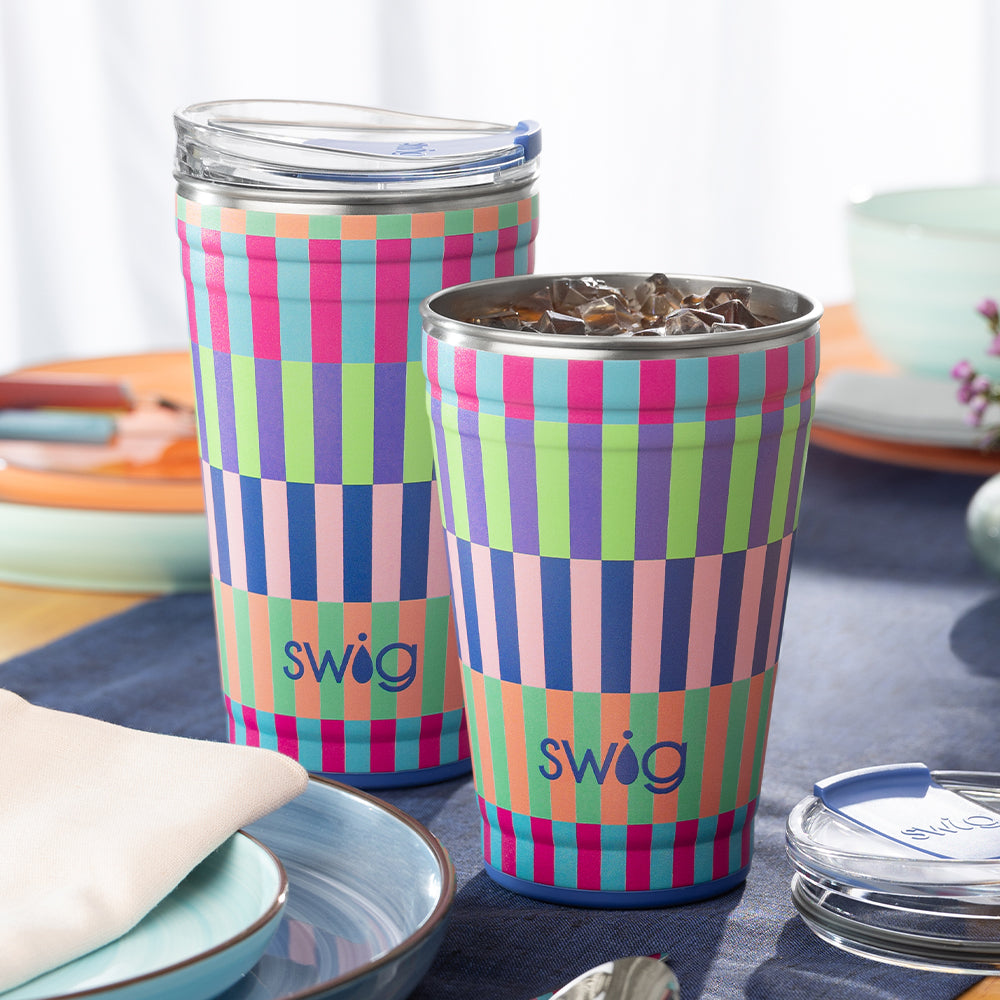 Brite Stripe Party Cup 24oz