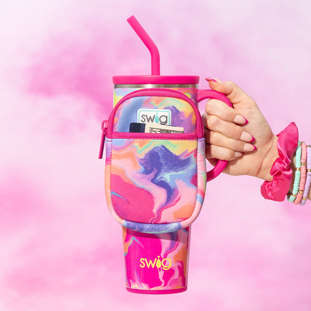 Swig Life Candy Crush Mega Mug Pouch and 40oz Mega Mug