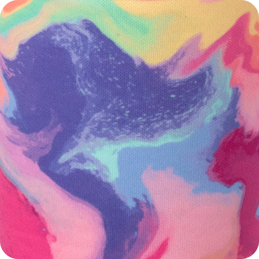 Swig Life Candy Crush Neoprene pattern close-up detail