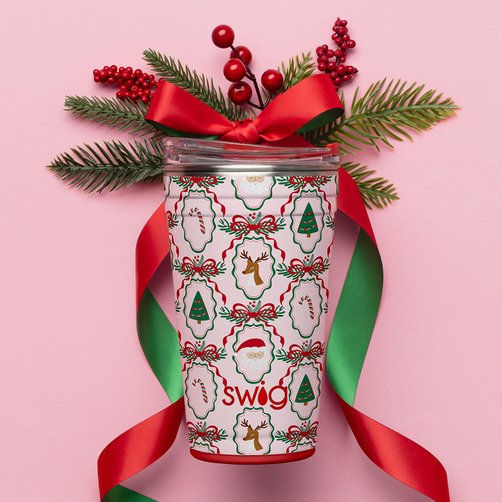 Christmas Cameos Party Cup 24oz