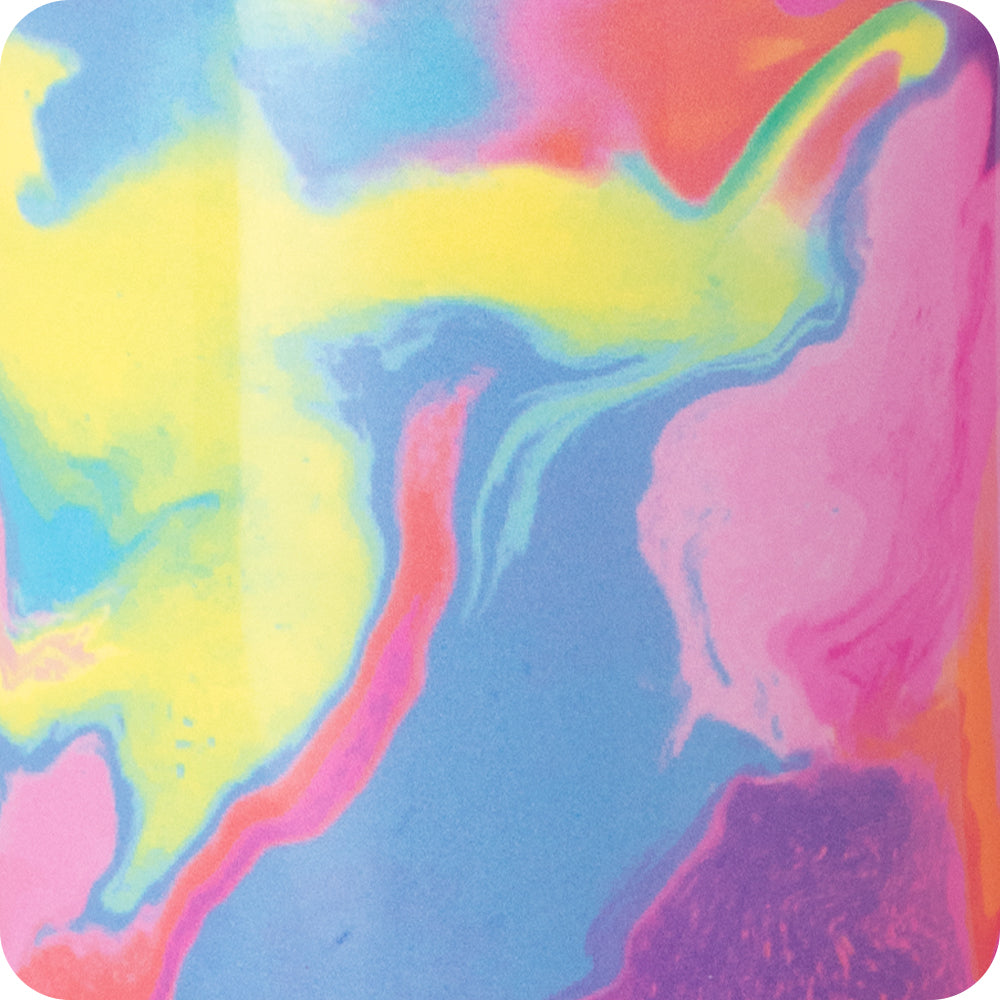 Swig Life Candy Crush print pattern close-up detail