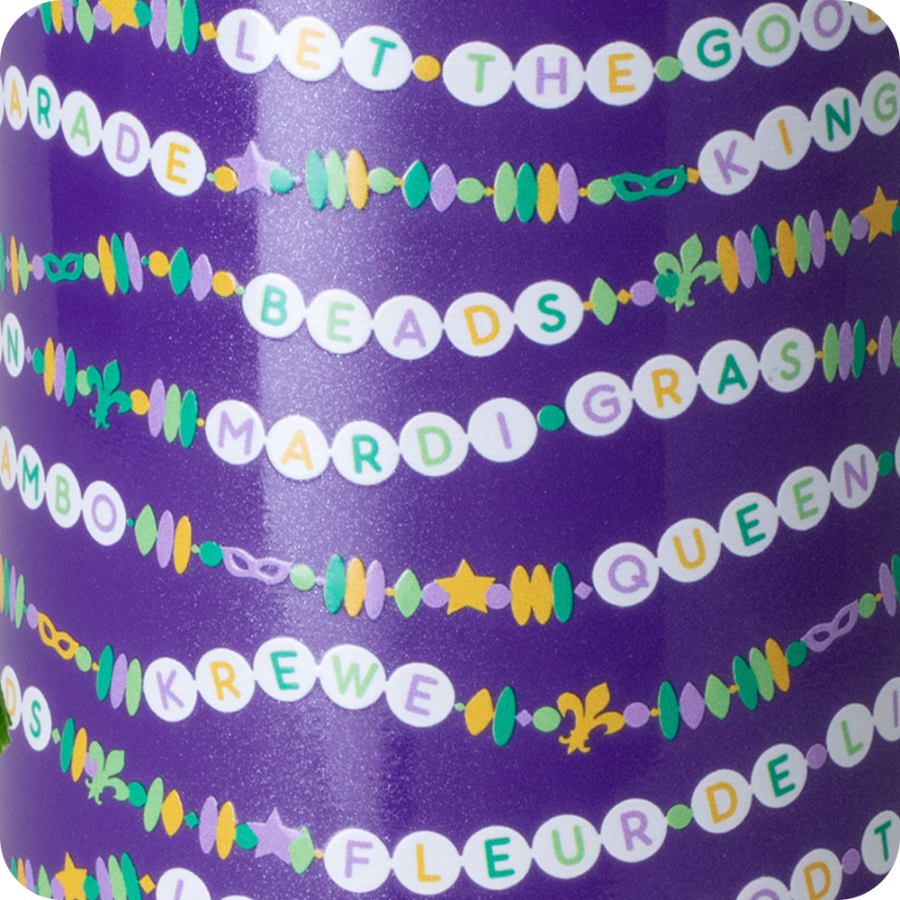 Swig Life My Mardi Era print pattern close-up detail