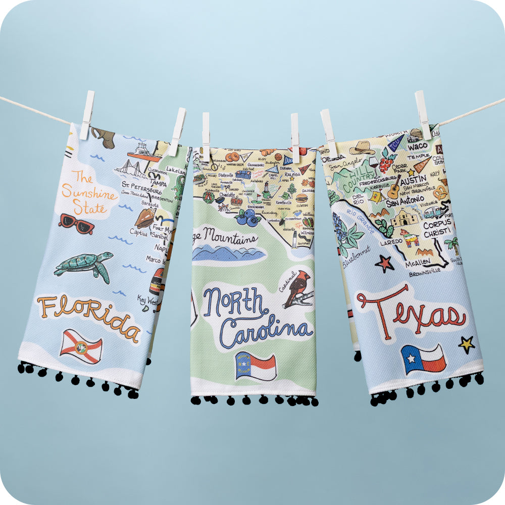 Florida Tea Towel