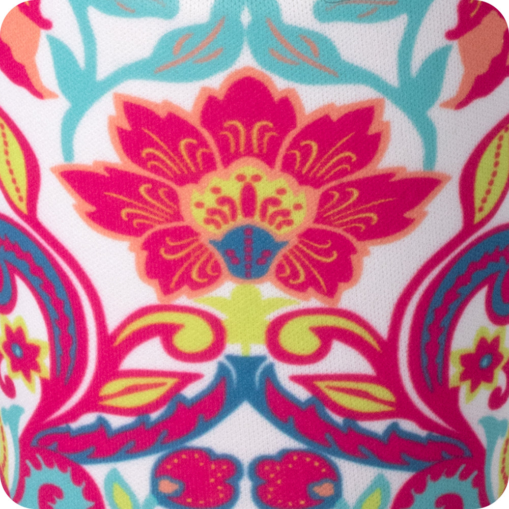 Swig Life Flourish Neoprene pattern close-up detail