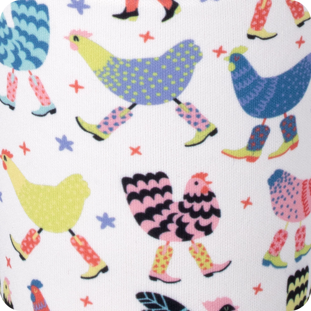 Swig life Funky Chicken Neoprene close up finish