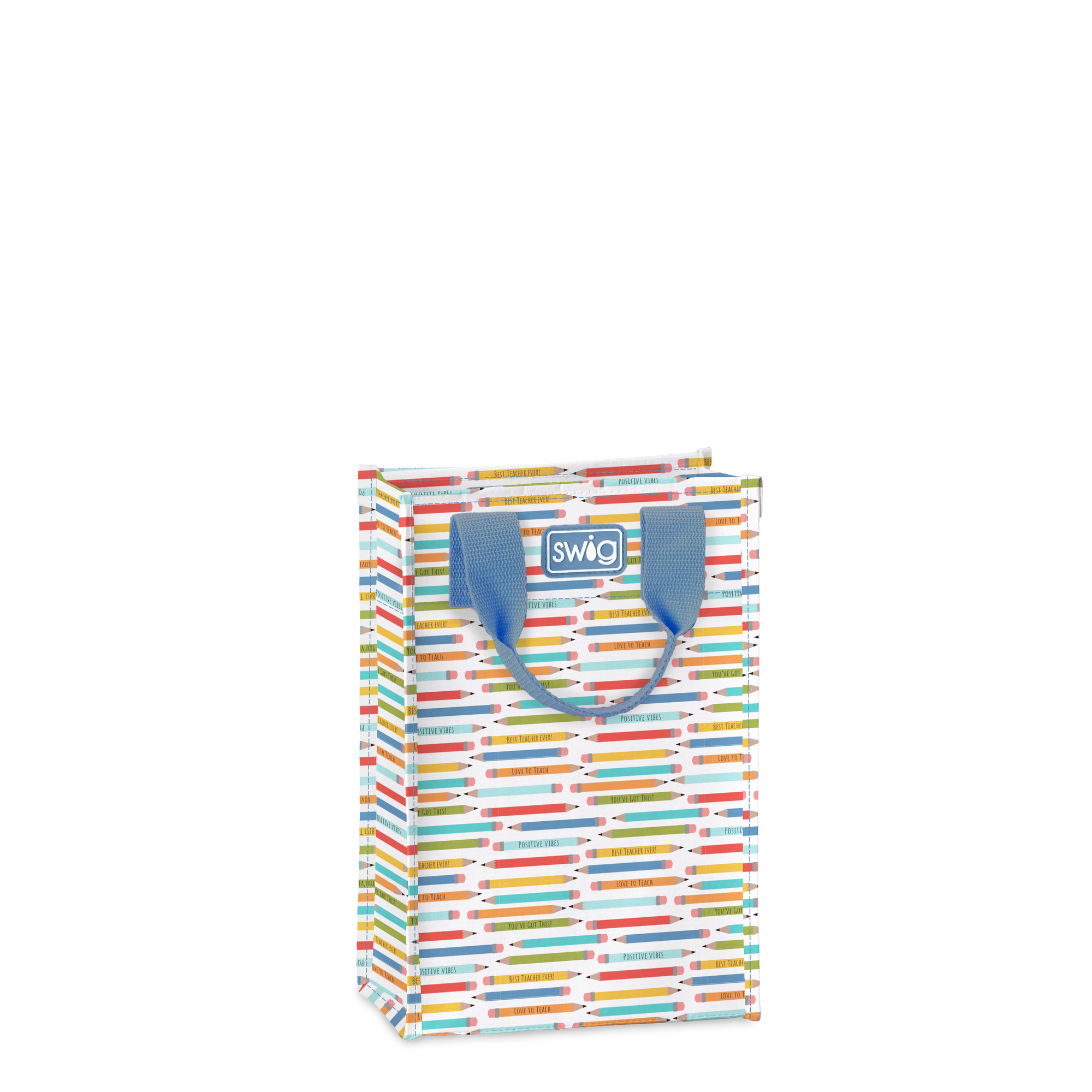 Teacher Life Tall Reusable Gift Bag