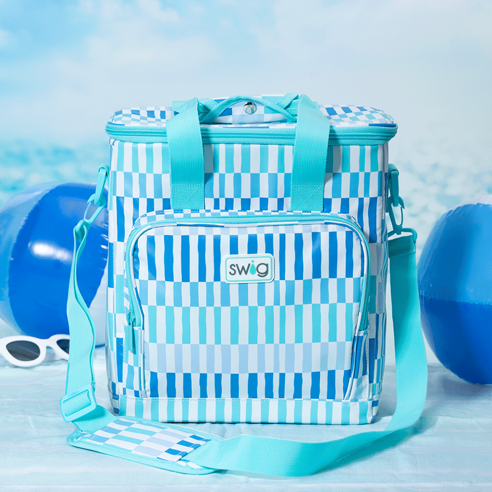 Glacier Stripe Boxxi 24 Cooler