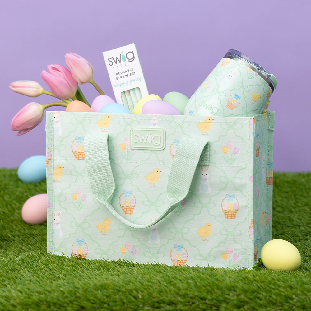 Hoppy Easter Small Reusable Gift Bag