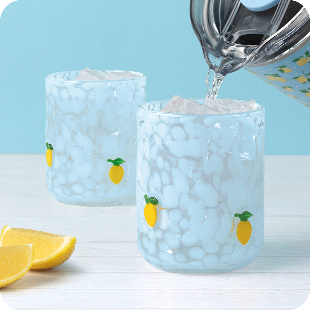 Giddy Up Charm Glass 17oz