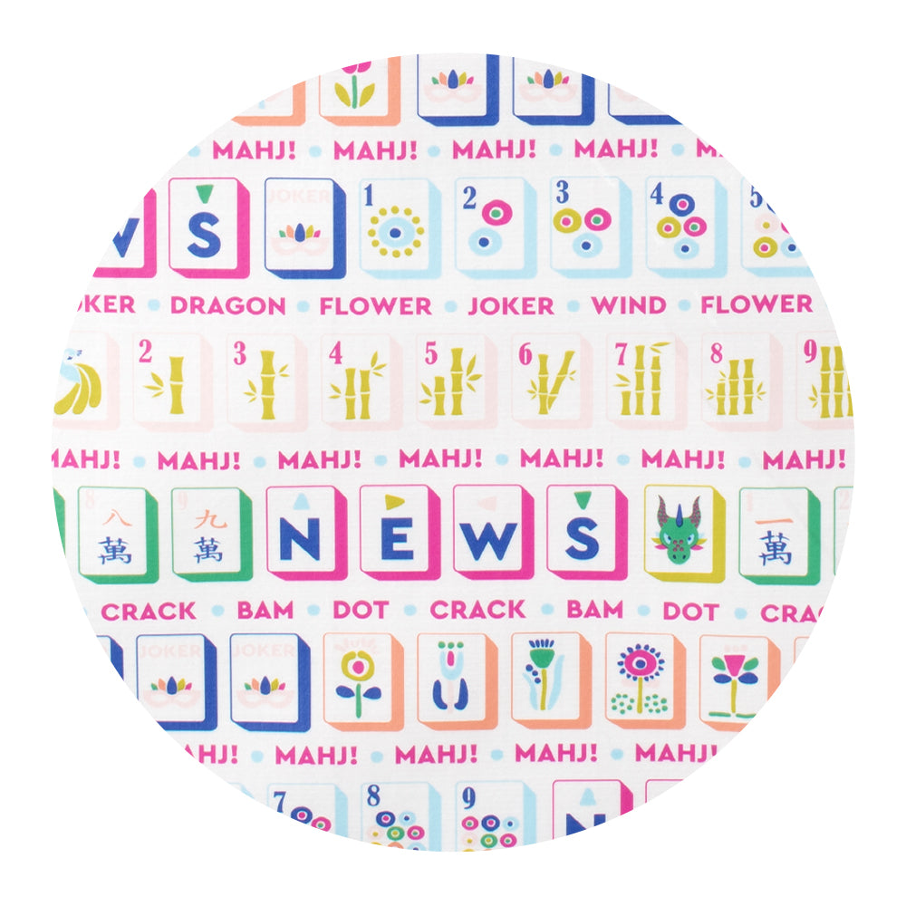 Mahjong Tall Reusable Gift Bag