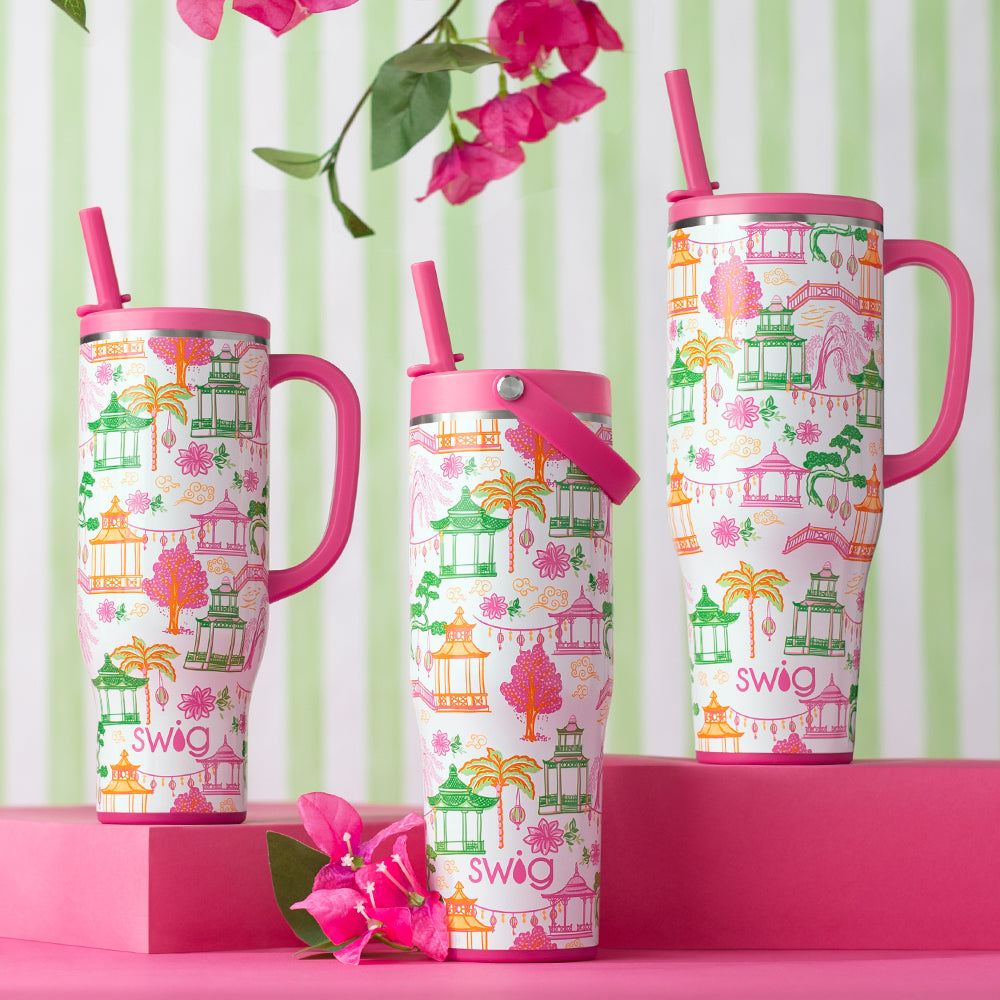 Pagoda Paradise To-Go Tumbler 30oz