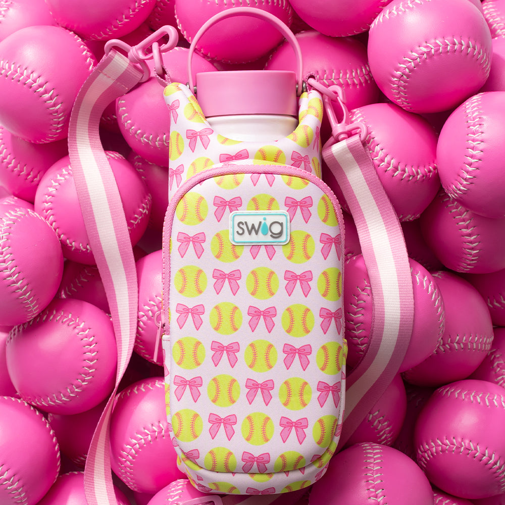 Pitch Hit Run Water Bottle Sling