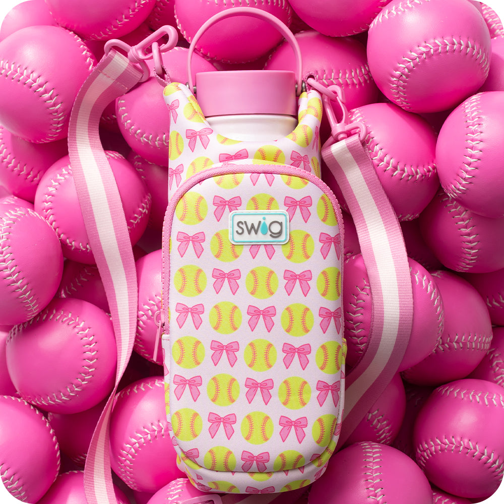 Pitch Hit Run Water Bottle Sling