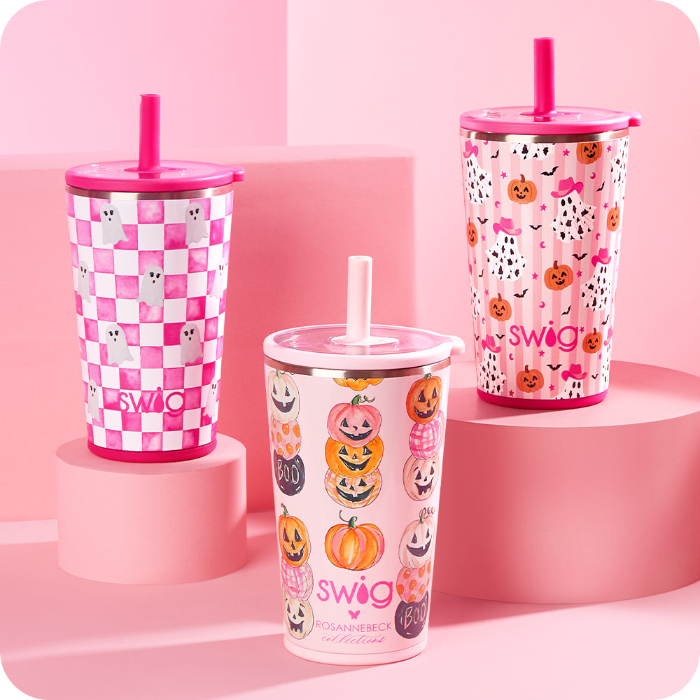 Pumpkin Stacks Party Cup Sipper 14oz
