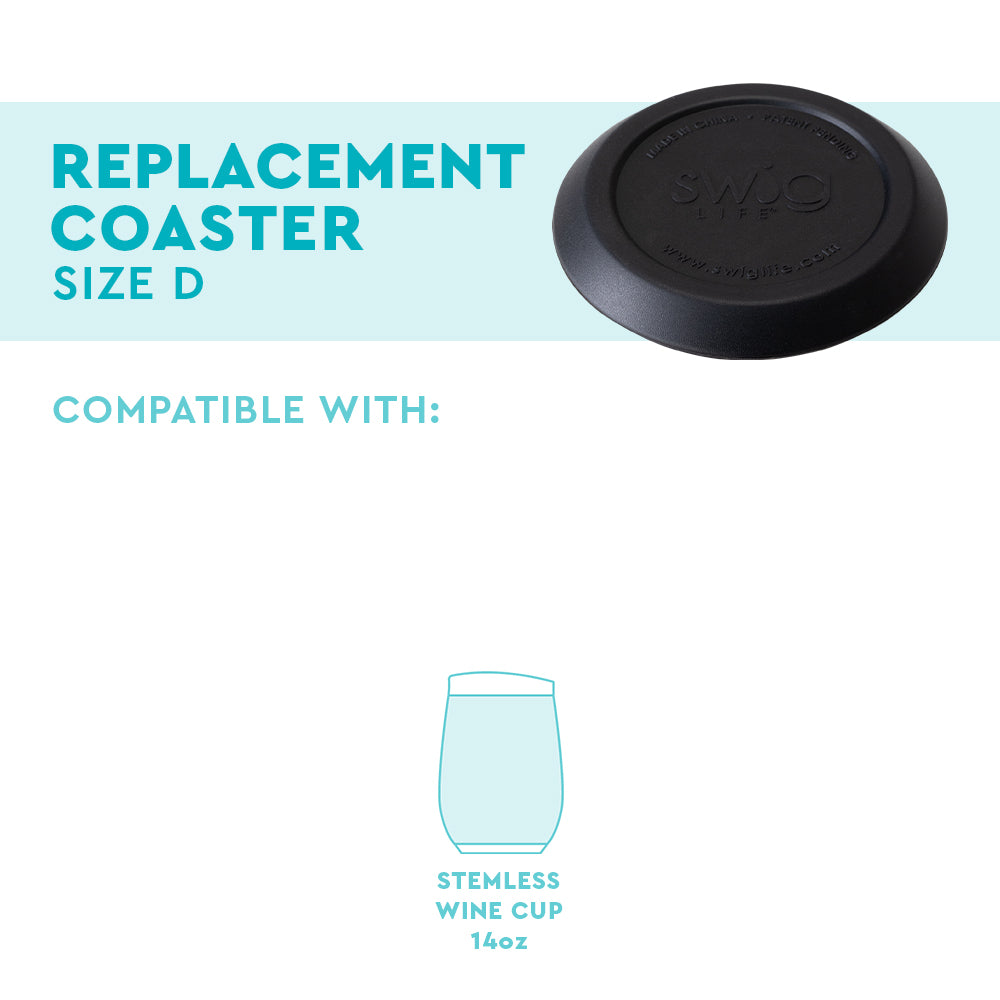Swig Life Black Replacement Coaster Size D Fit guide