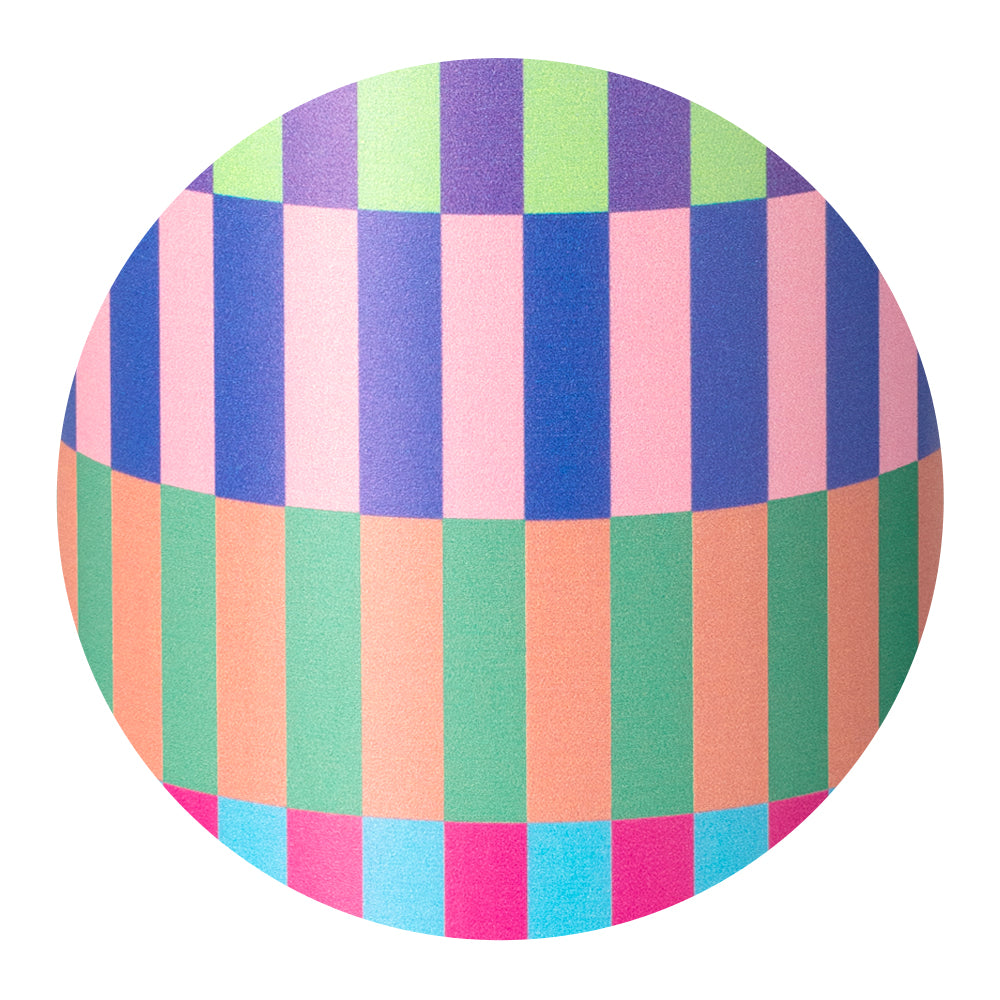 Brite Stripe Stemless Wine 12oz