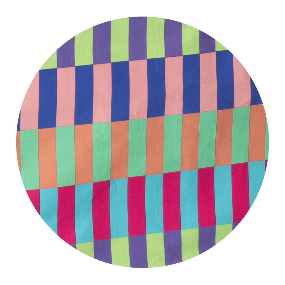 Brite Stripe Mega Tote Bag