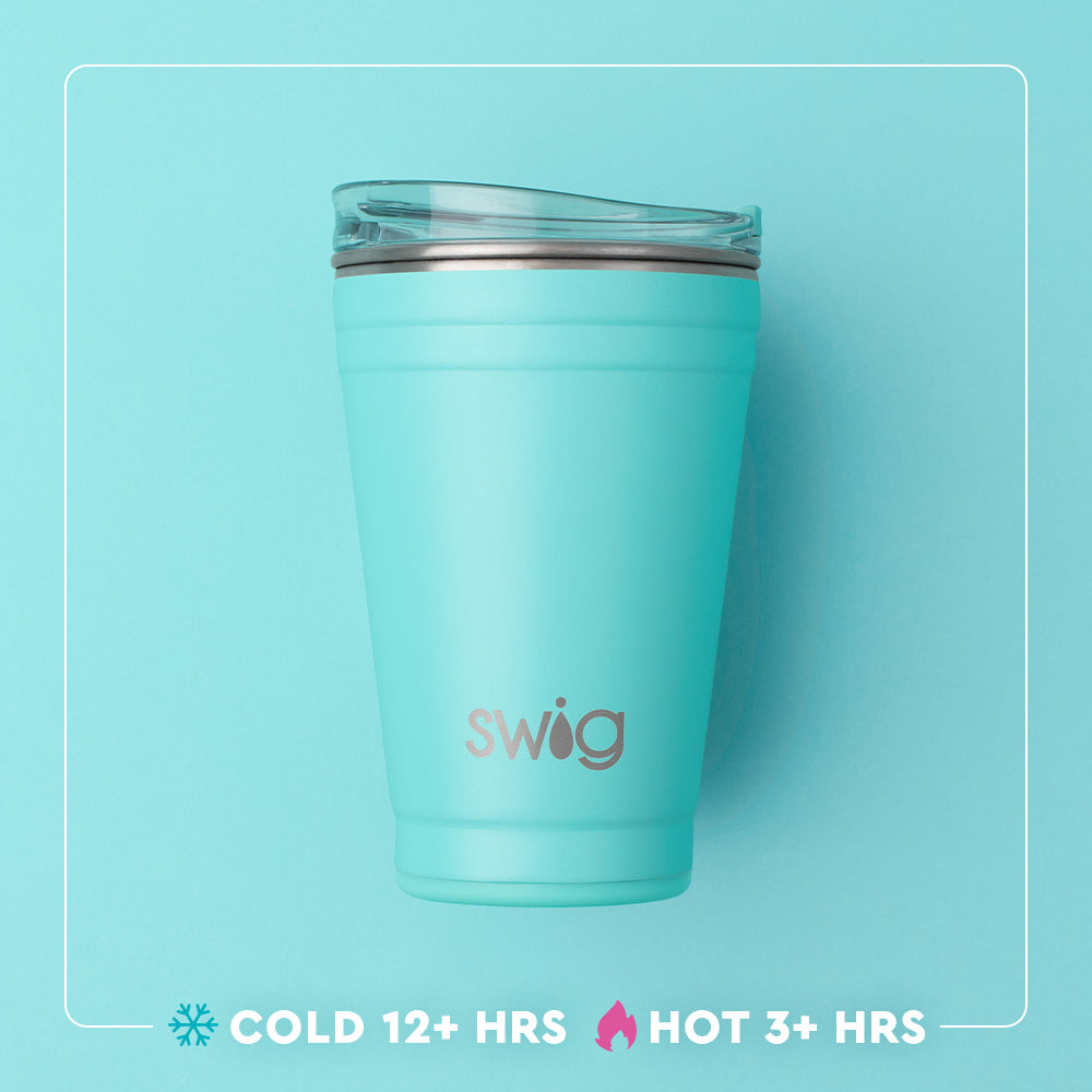 Sherbet Stripe Party Cup 18oz