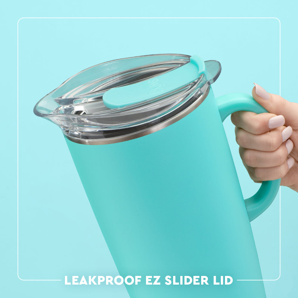 Shimmer Periwinkle Party Pitcher 64oz