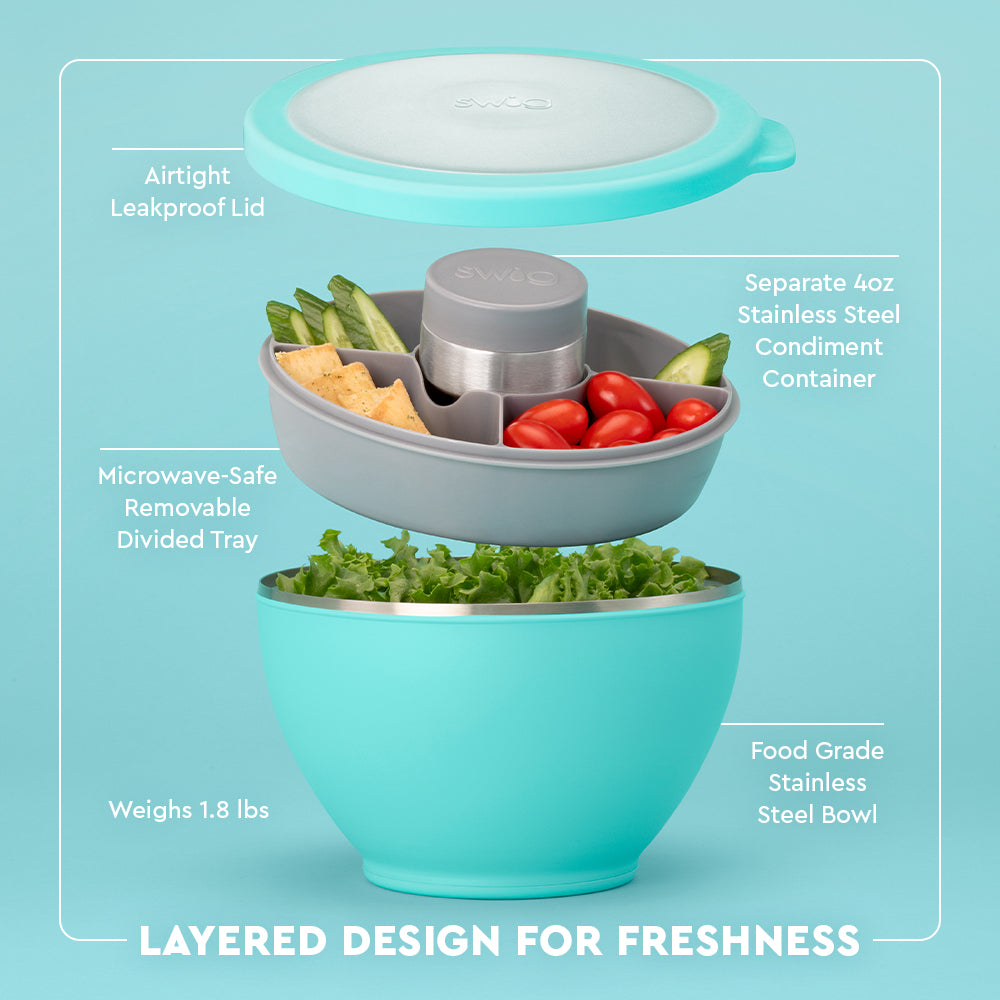 Shimmer Pearl Lunch Bowl Set 60oz