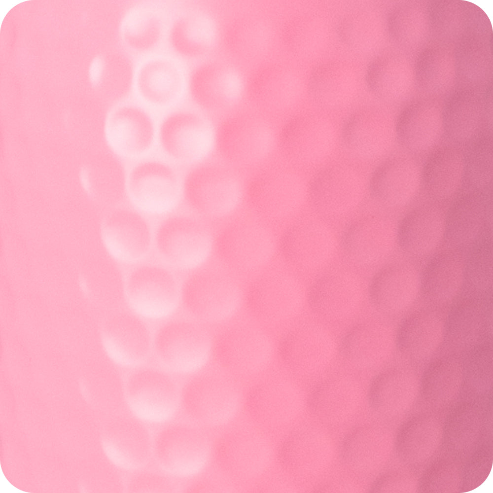 Pink Golf Ball Skinny Can Cooler 12oz