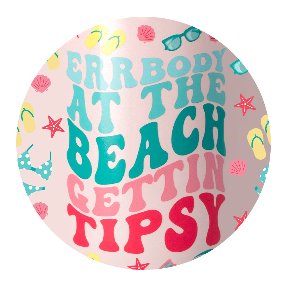 Errbody At The Beach Stemless Wine 12oz