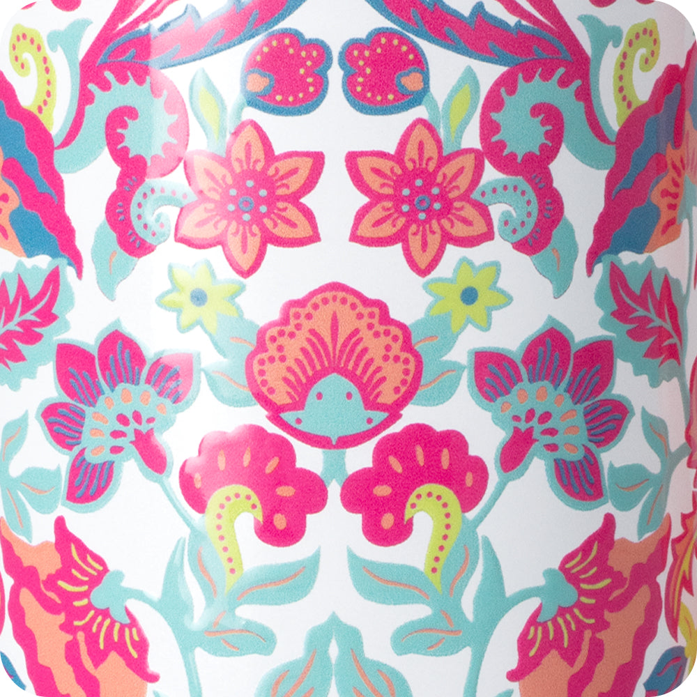 Swig Life Flourish print pattern close-up detail