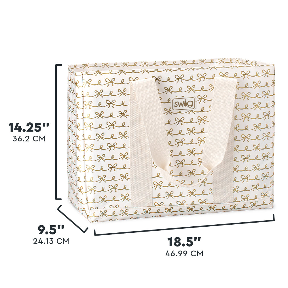 Pretty In Pearl Jumbo Tote Bag