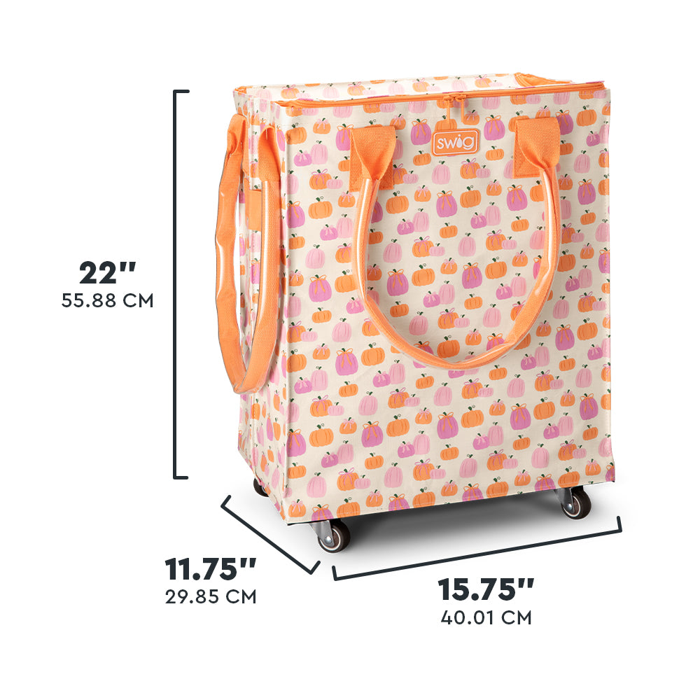 Pumpkins and Bows Mega Tote Bag