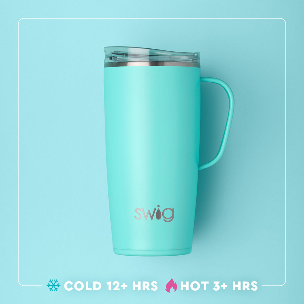 Winter Cardinals Travel Mug 22oz