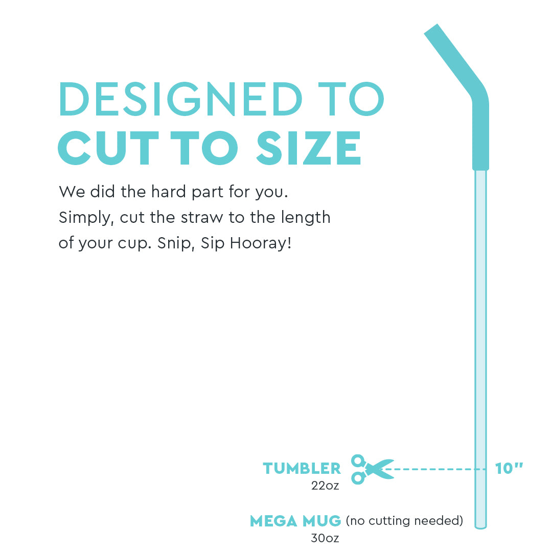 Black Large Straw Lid