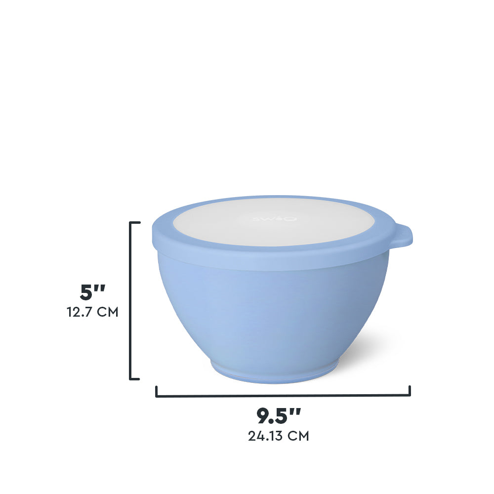 Shimmer Periwinkle Lunch Bowl Set 60oz