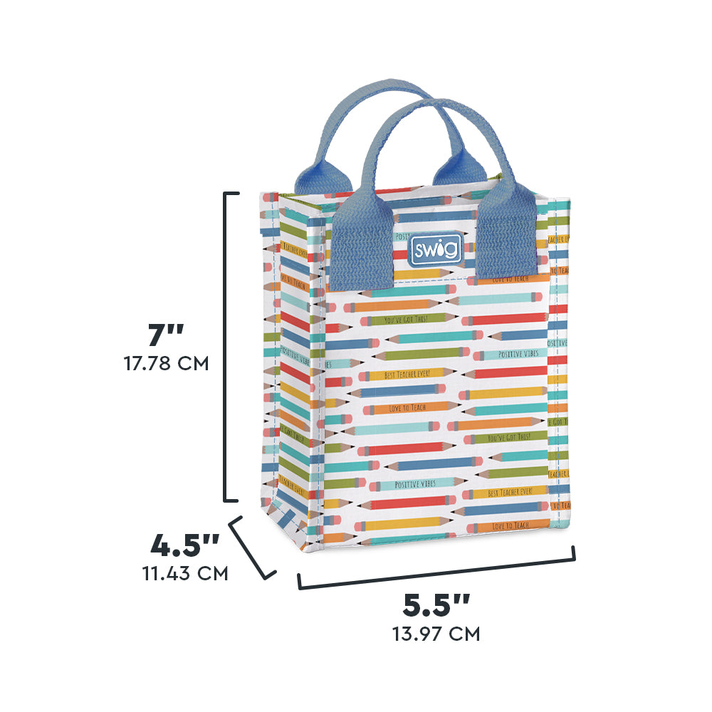 Teacher Life Mini Reusable Gift Bag
