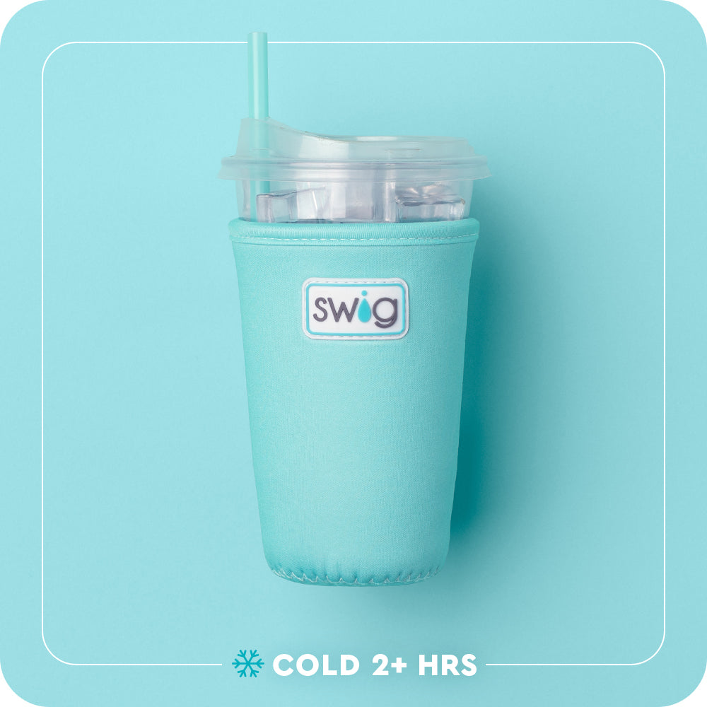 Santa's Favorite Nurse Medium Iced Cup Coolie