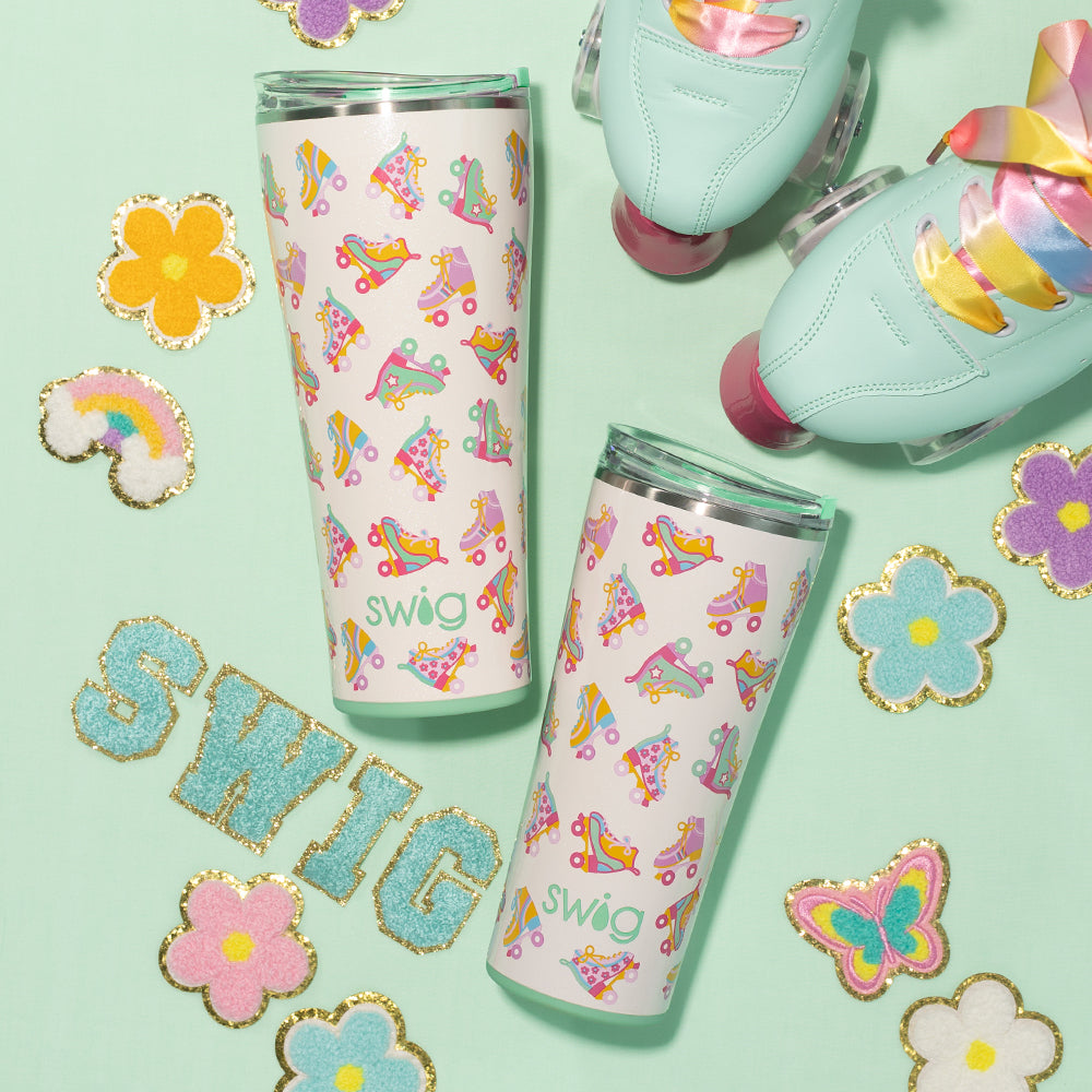 Roller Rink Tumbler 22oz