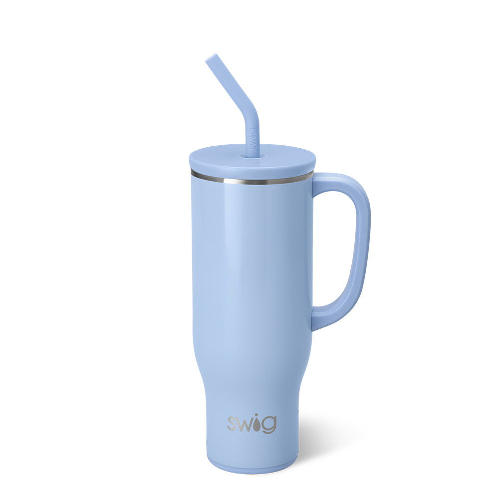 Shimmer Periwinkle Mega Mug 30oz