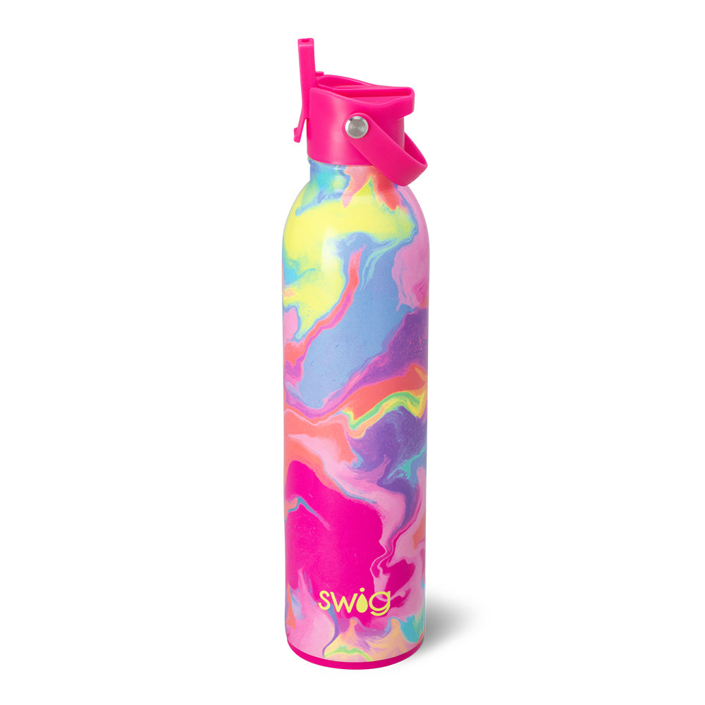 Swig Life 26oz Candy Crush Insulated Flip + Sip Cap Water Bottle