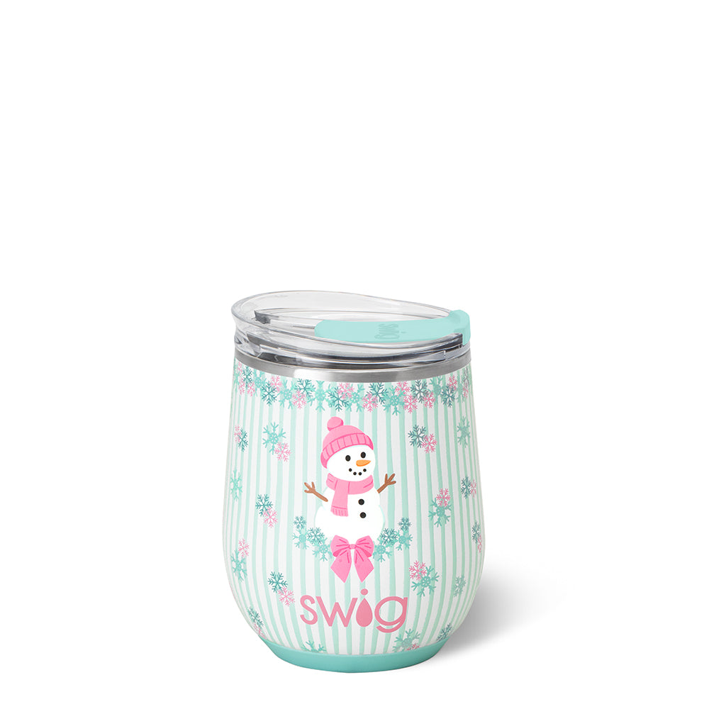 Snow Belle Stemless Wine Cup 12oz