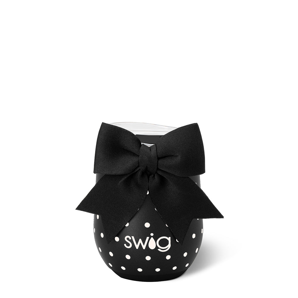 Polka Dots Stemless Wine Cup 12oz
