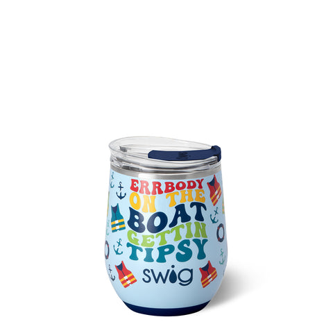 Trick Or Treat Stemless Wine 12oz
