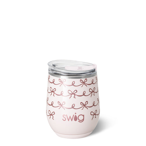 Pretty In Pink Stemless Wine 12oz