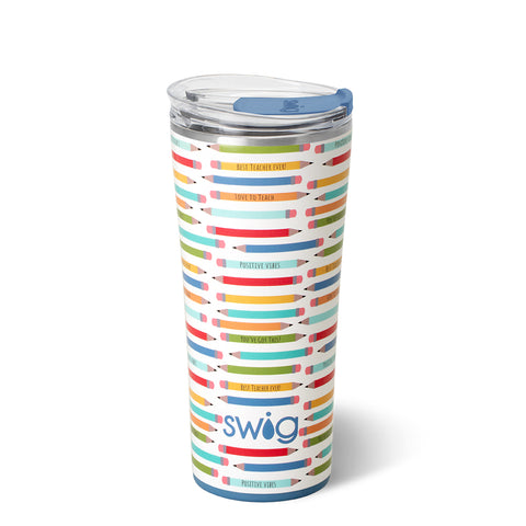 Brite Stripe Travel Mug 22oz